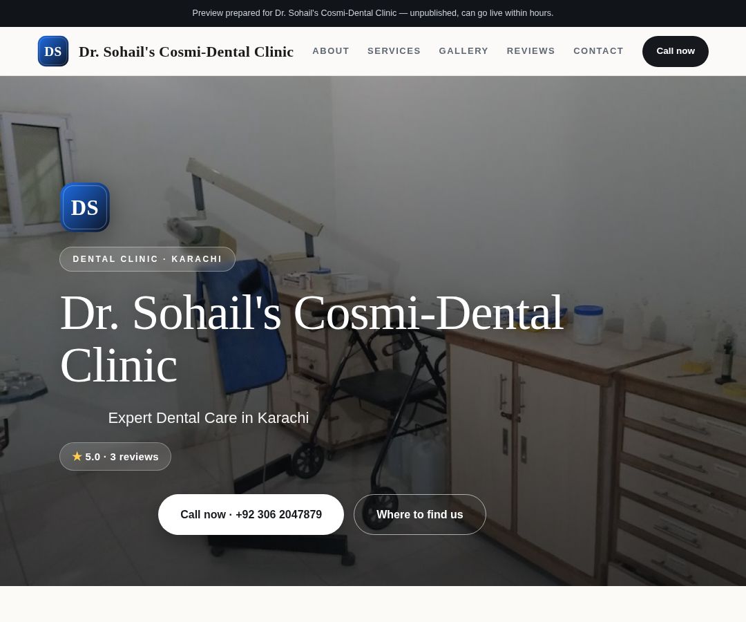 Dr. Sohail's Cosmi-Dental Clinic