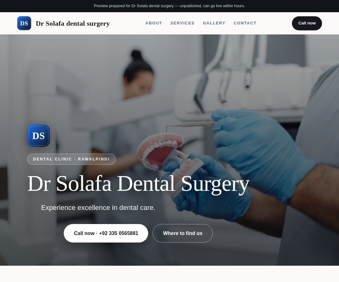 Dr Solafa dental surgery