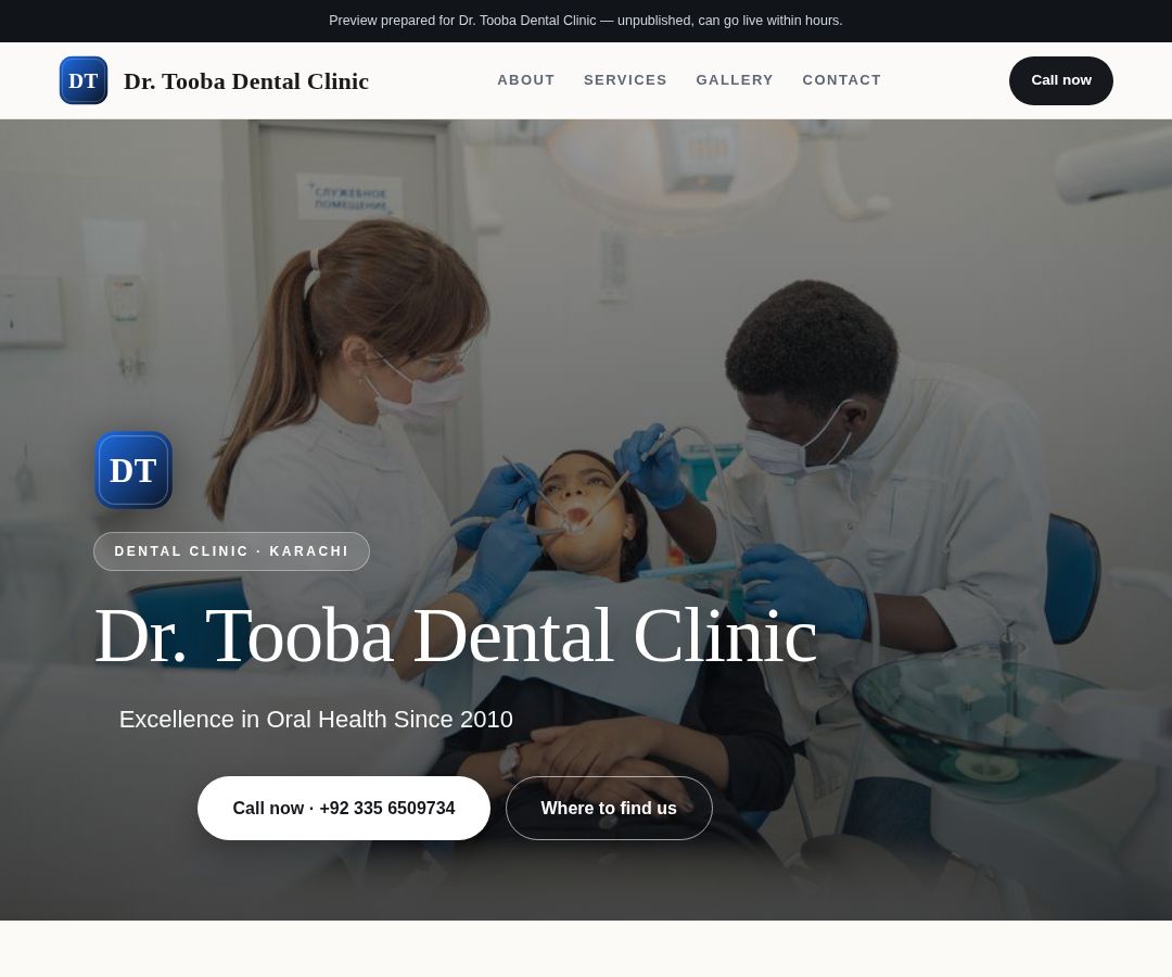 Dr. Tooba Dental Clinic