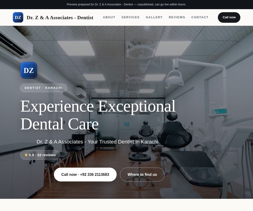 Dr. Z & A Associates - Dentist