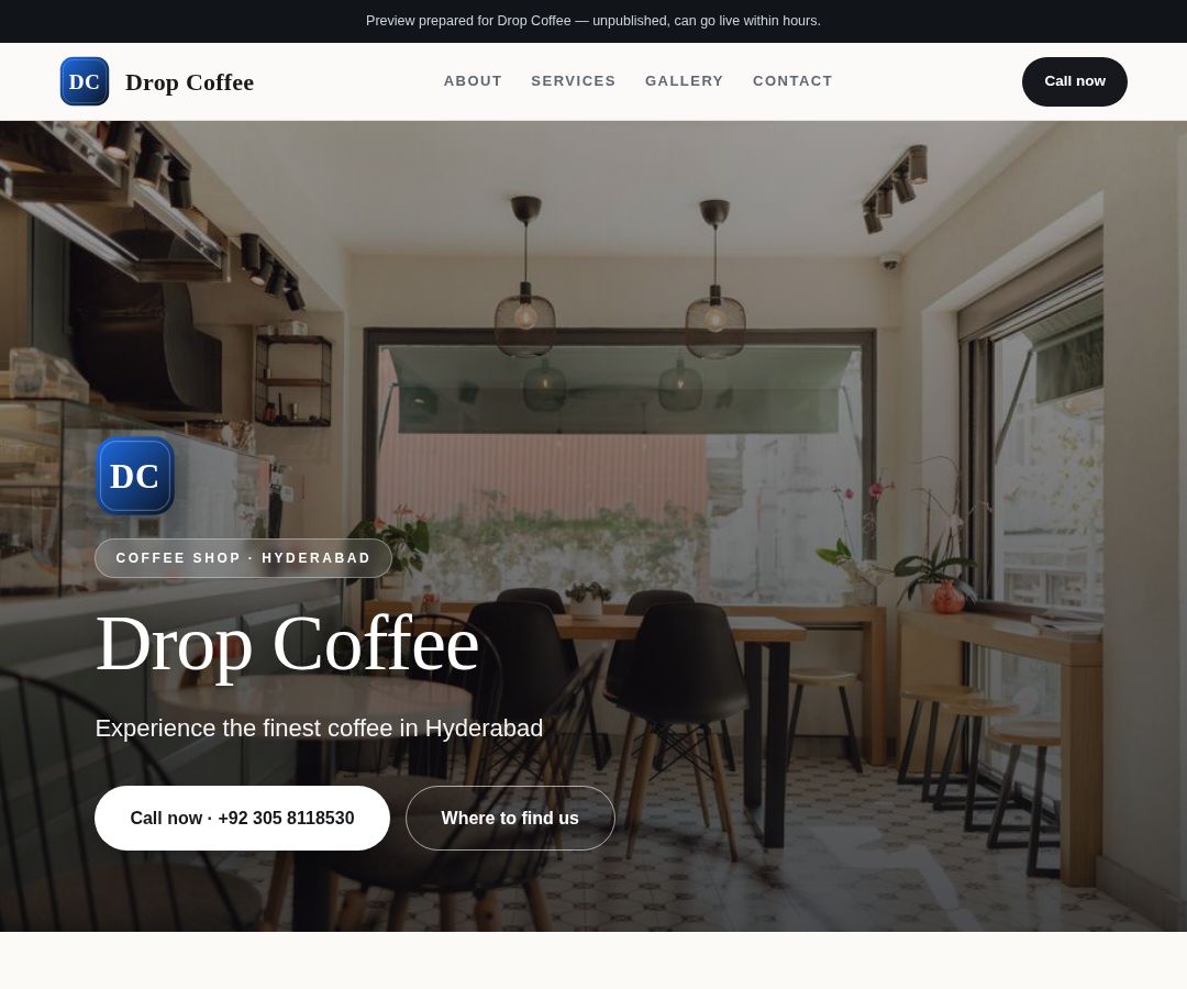 Drop Coffee