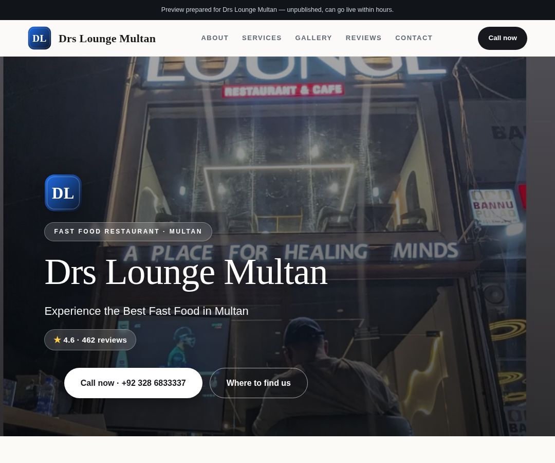 Drs Lounge Multan