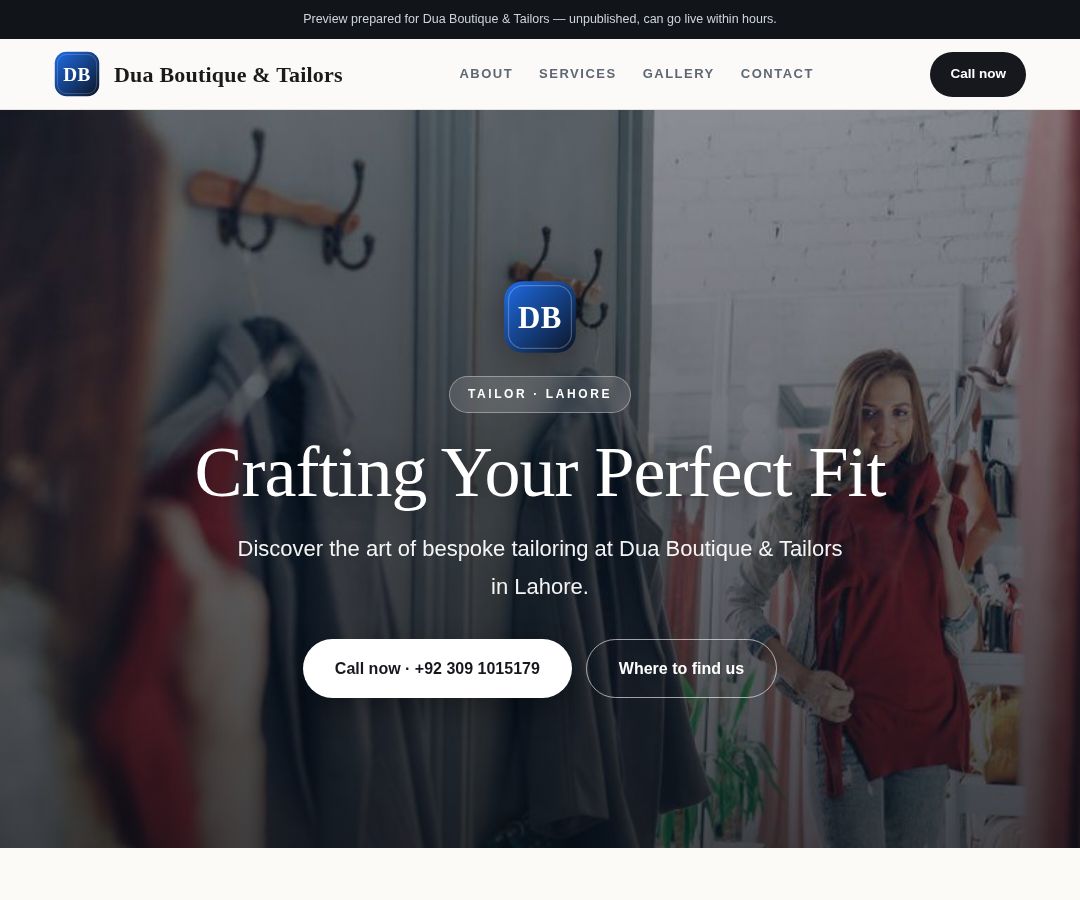 Dua Boutique & Tailors