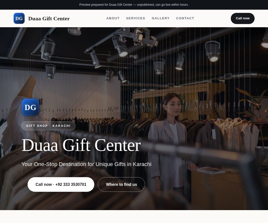Duaa Gift Center