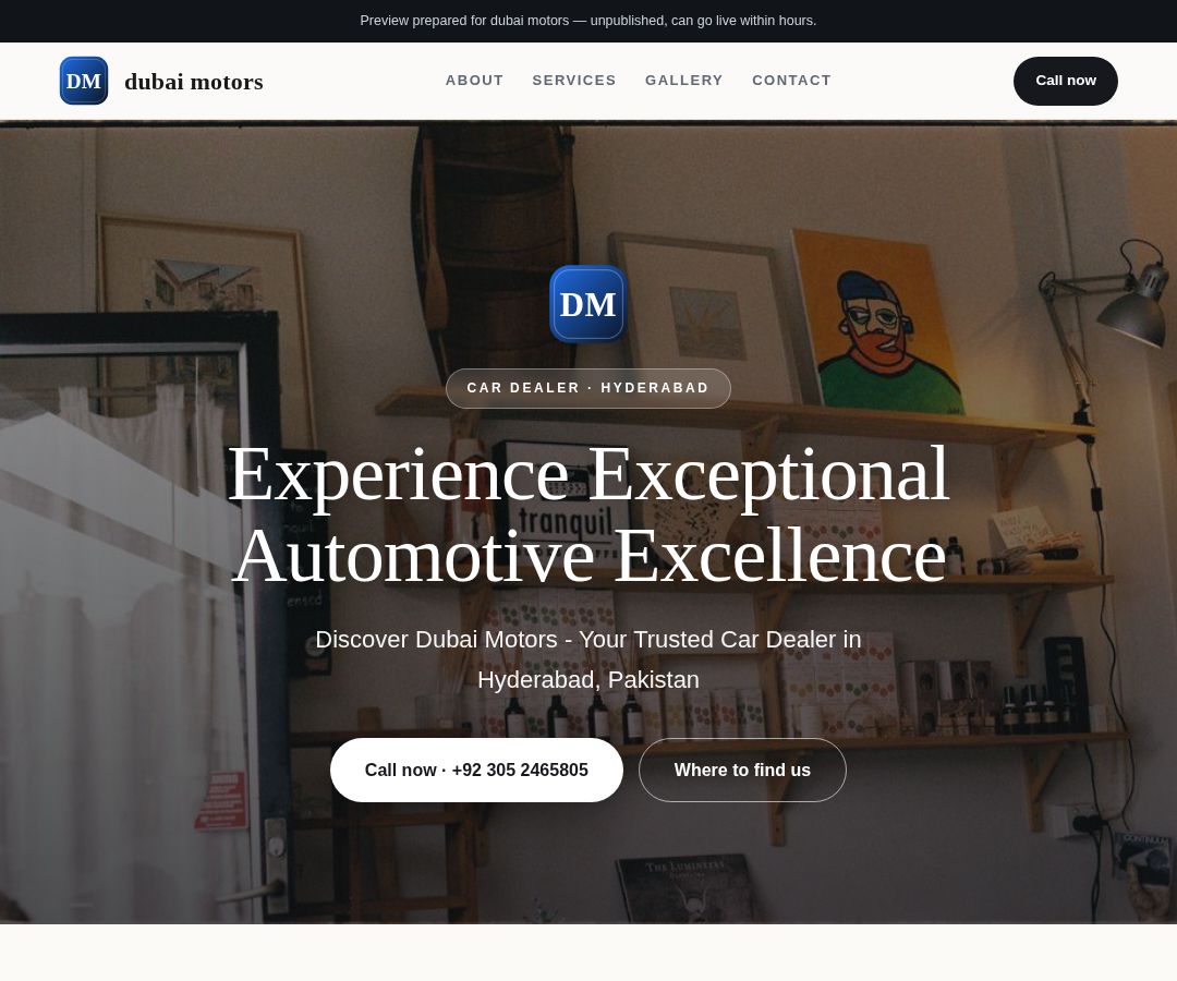dubai motors