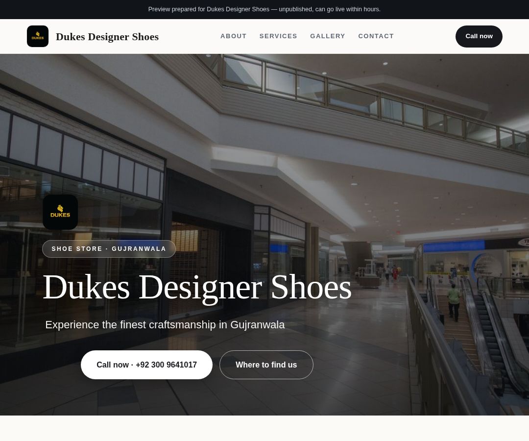 Dukes Designer Shoes
