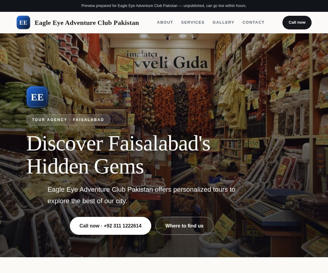 Eagle Eye Adventure Club Pakistan