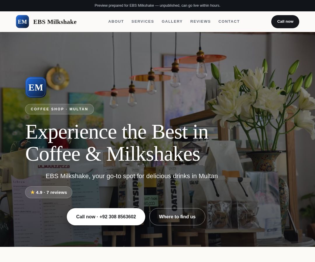 EBS Milkshake