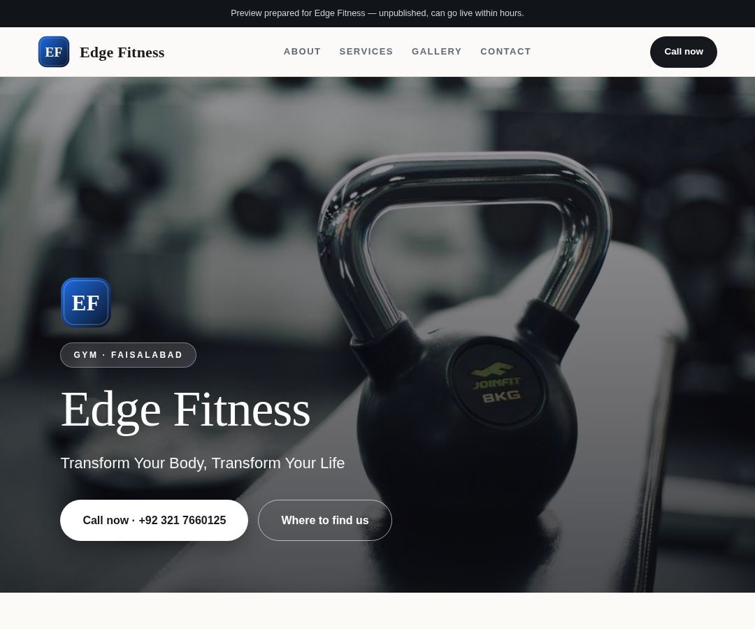 Edge Fitness