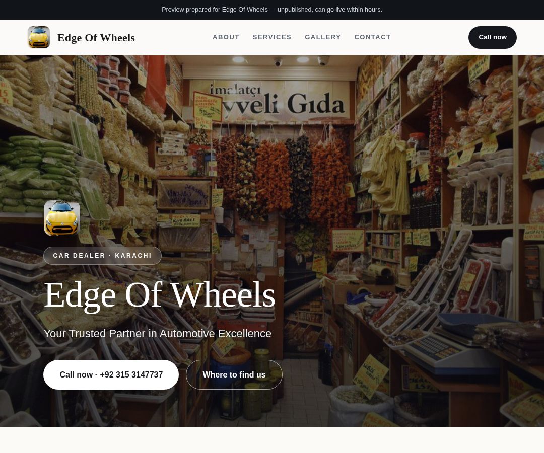 Edge Of Wheels