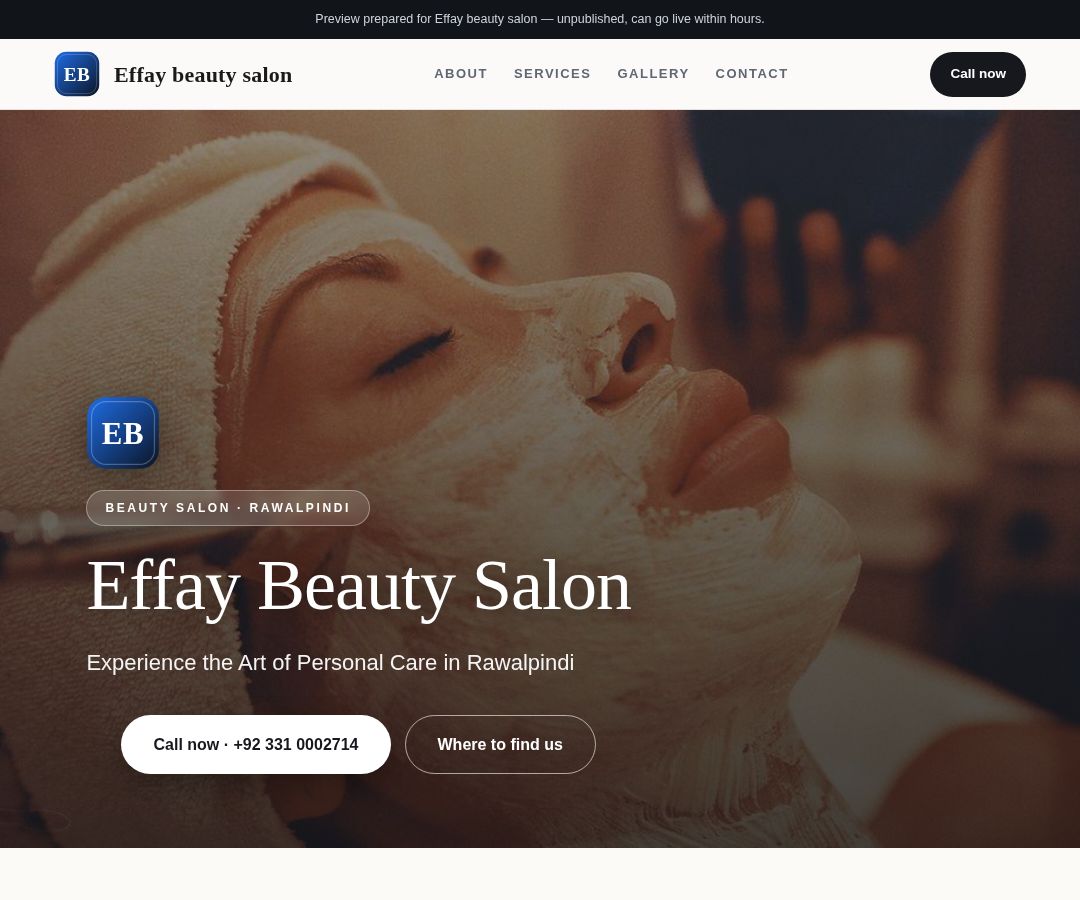 Effay beauty salon