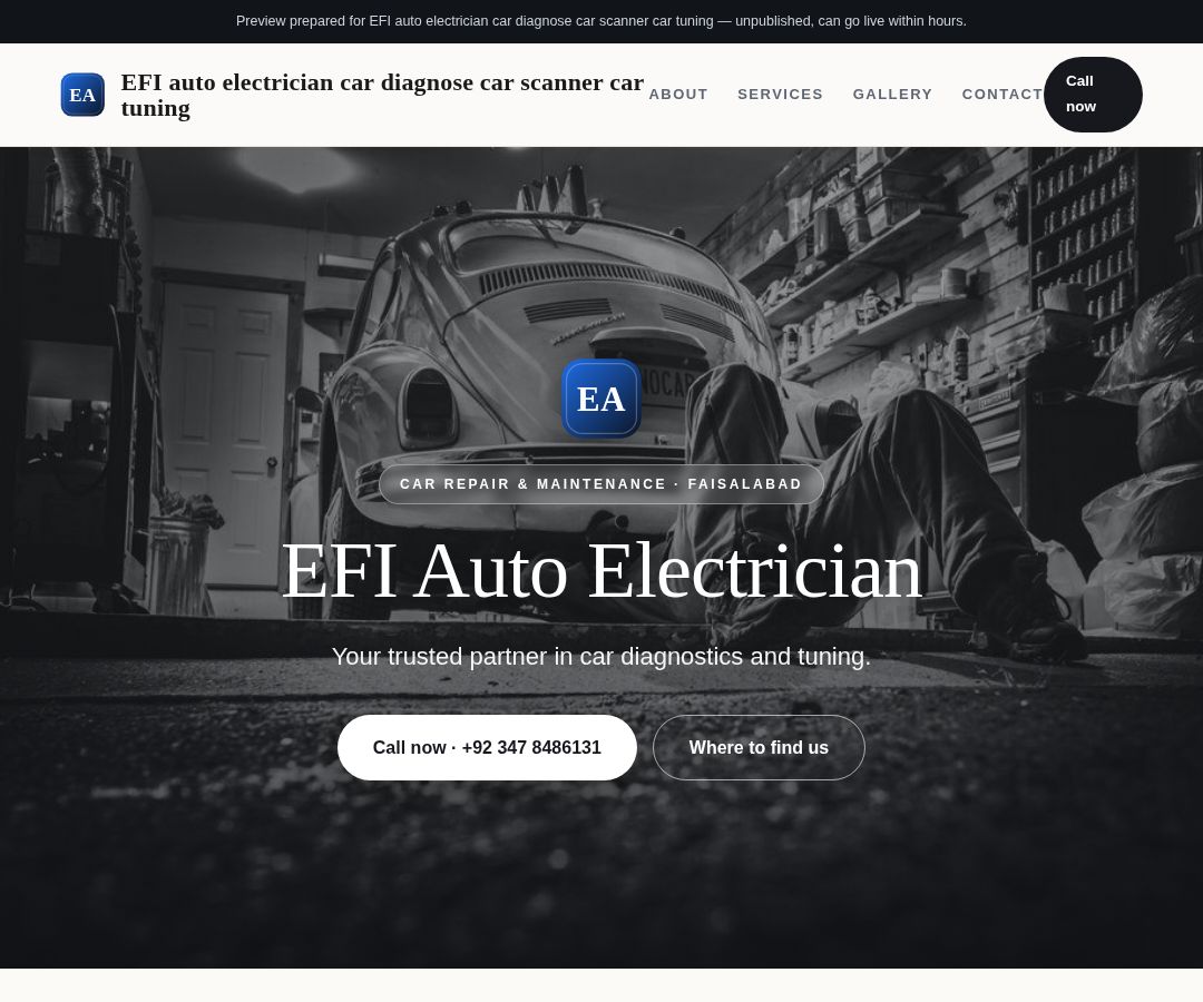 EFI auto electrician car diagnose car scanner car tuning
