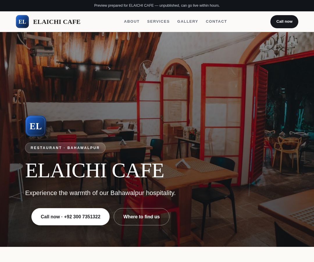 ELAICHI CAFE