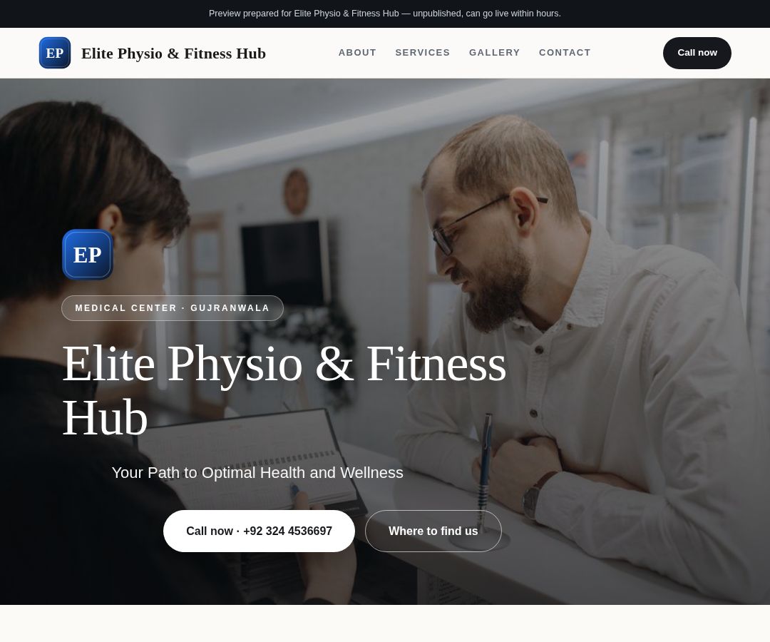 Elite Physio & Fitness Hub
