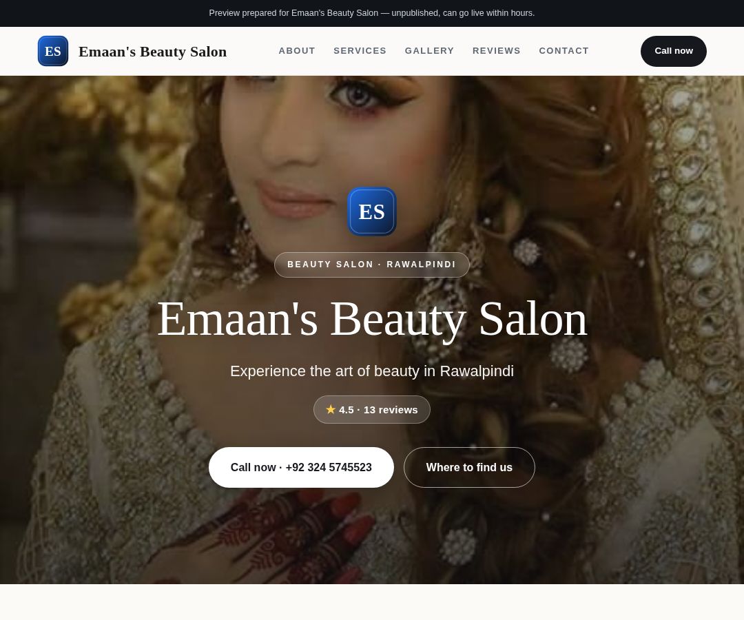 Emaan's Beauty Salon