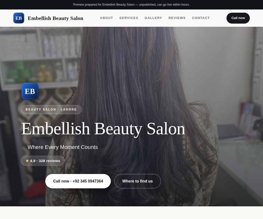 Embellish Beauty Salon