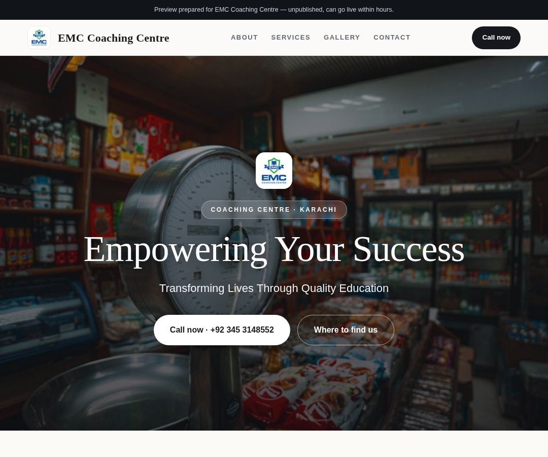 EMC Coaching Centre
