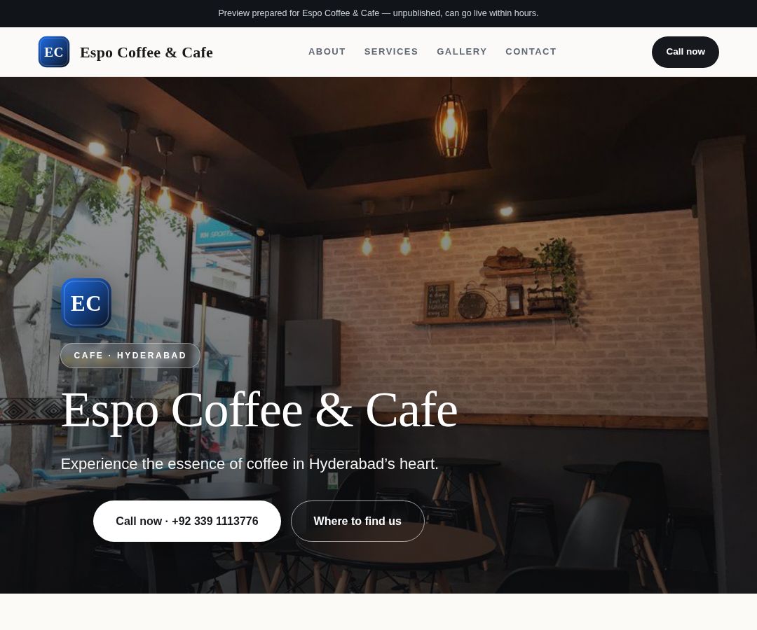 Espo Coffee & Cafe