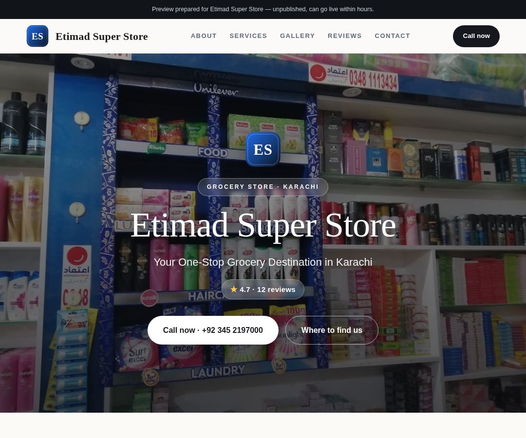 Etimad Super Store