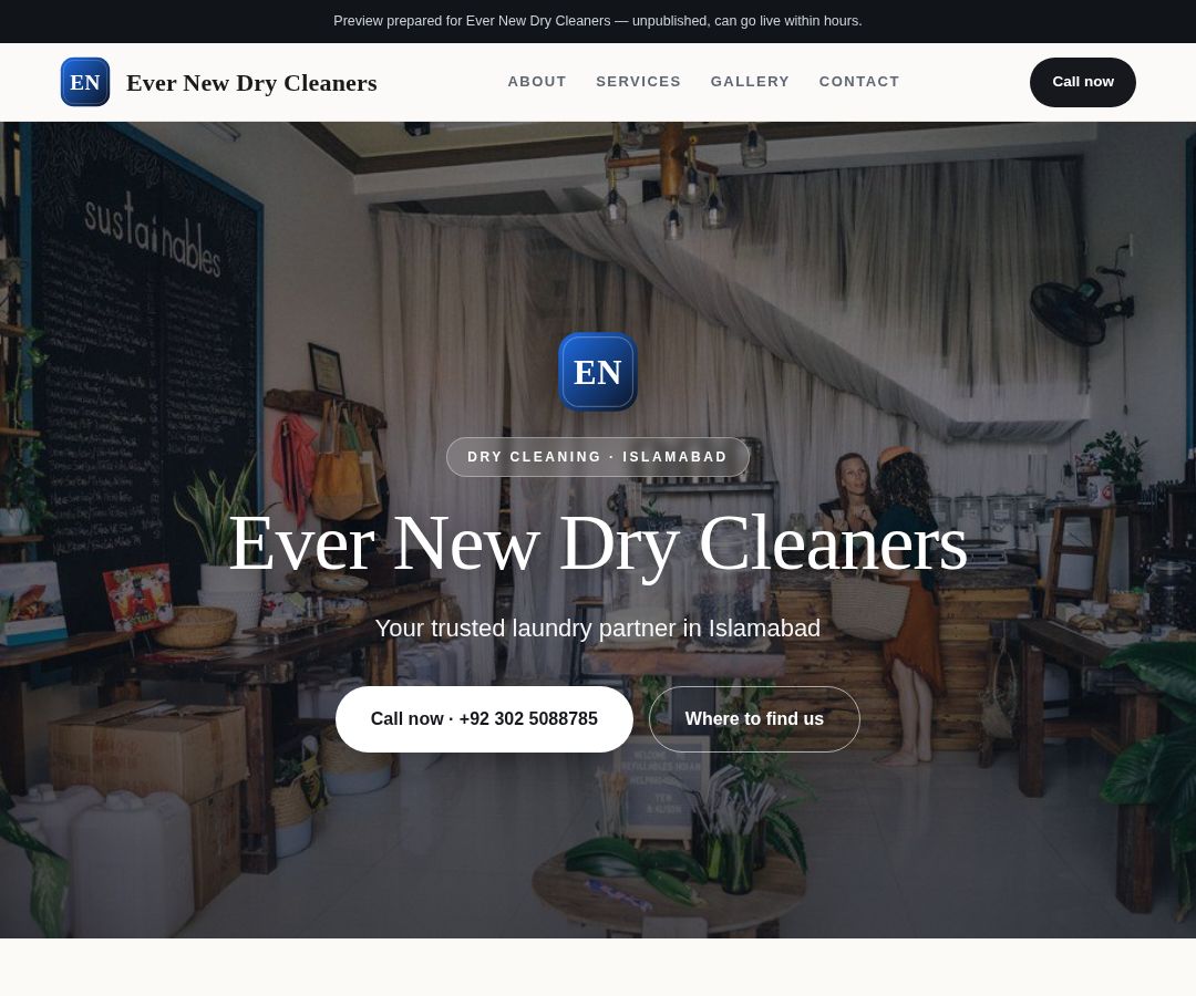 Ever New Dry Cleaners