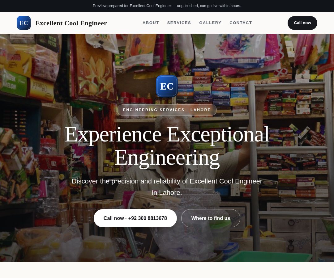 Excellent Cool Engineer