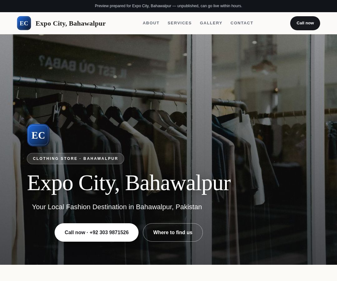 Expo City, Bahawalpur