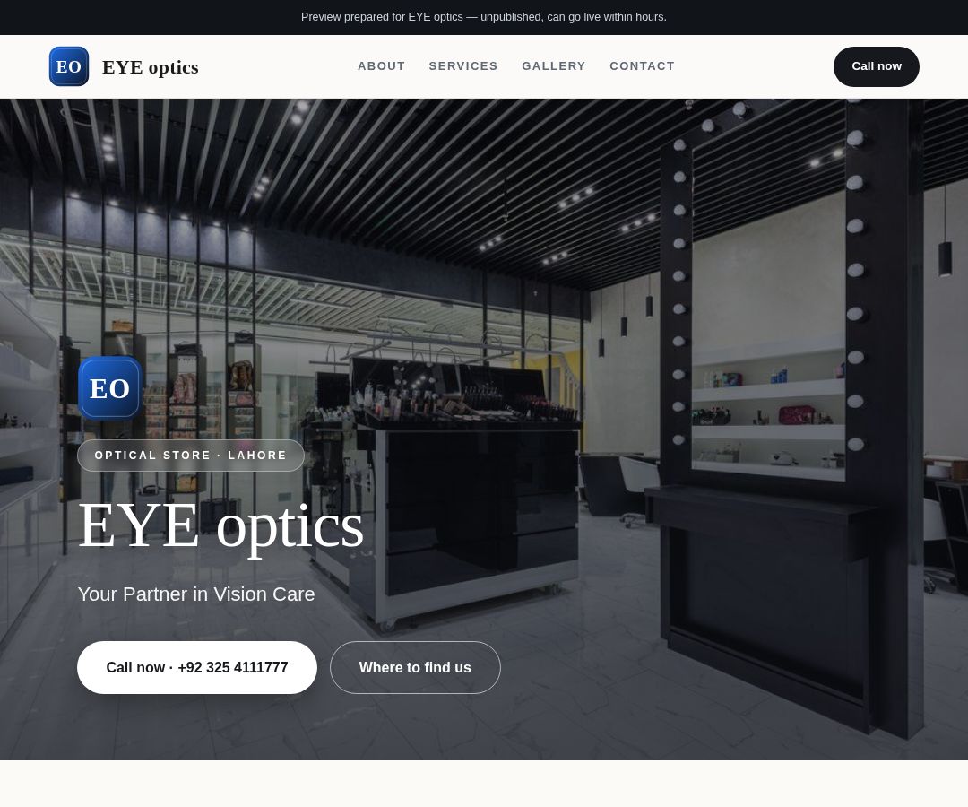EYE optics