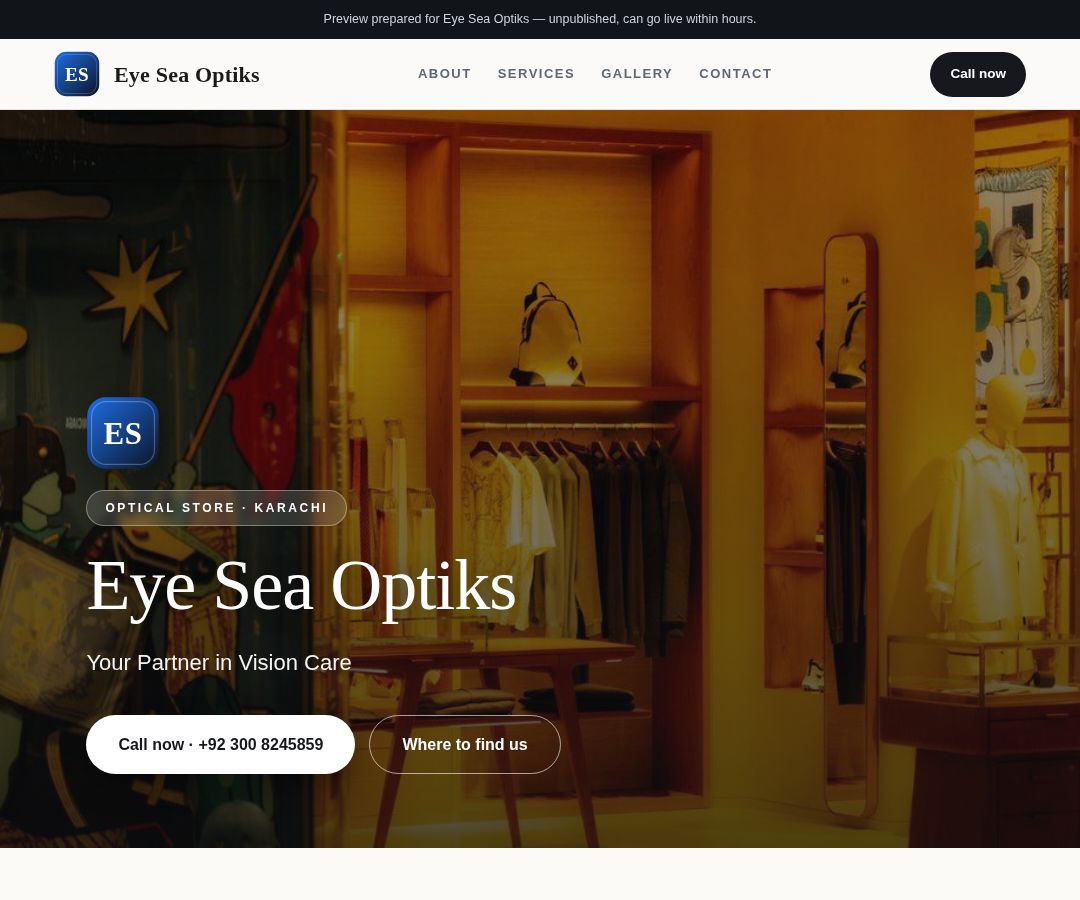 Eye Sea Optiks
