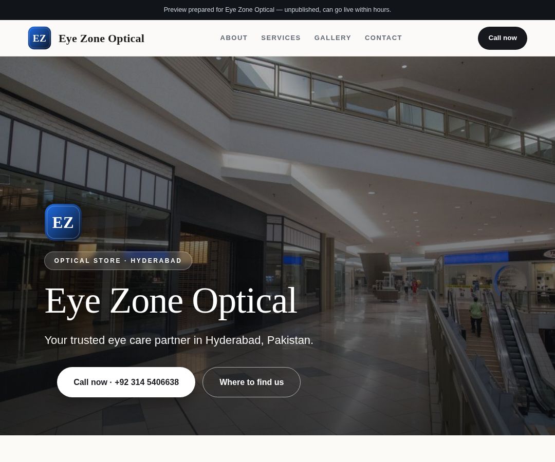 Eye Zone Optical