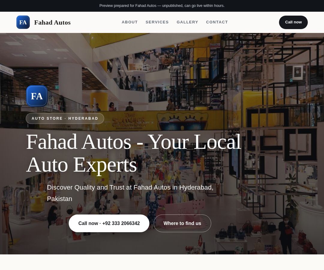 Fahad Autos