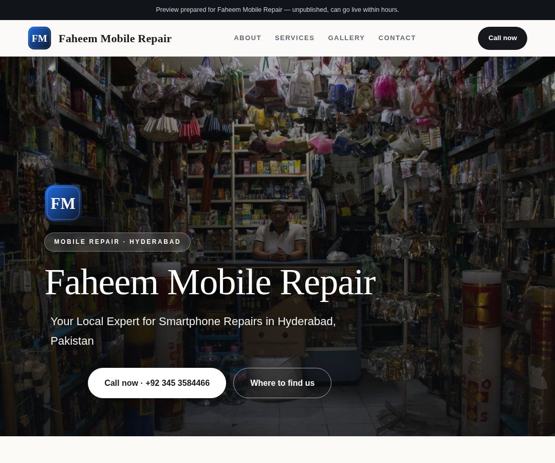 Faheem Mobile Repair