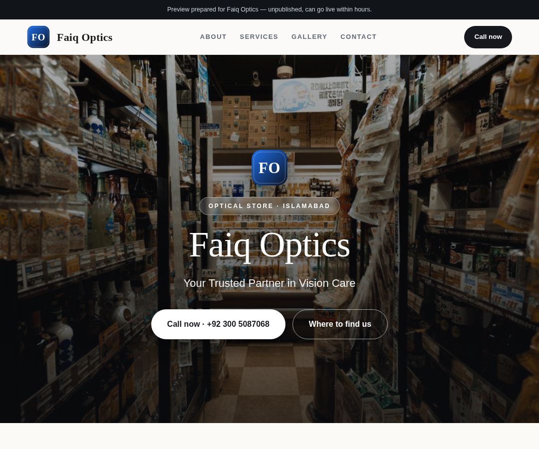 Faiq Optics