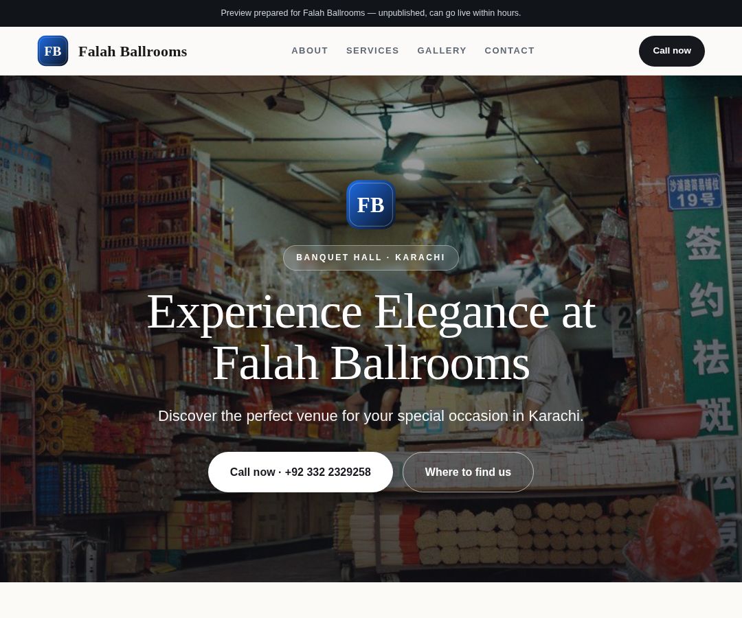 Falah Ballrooms