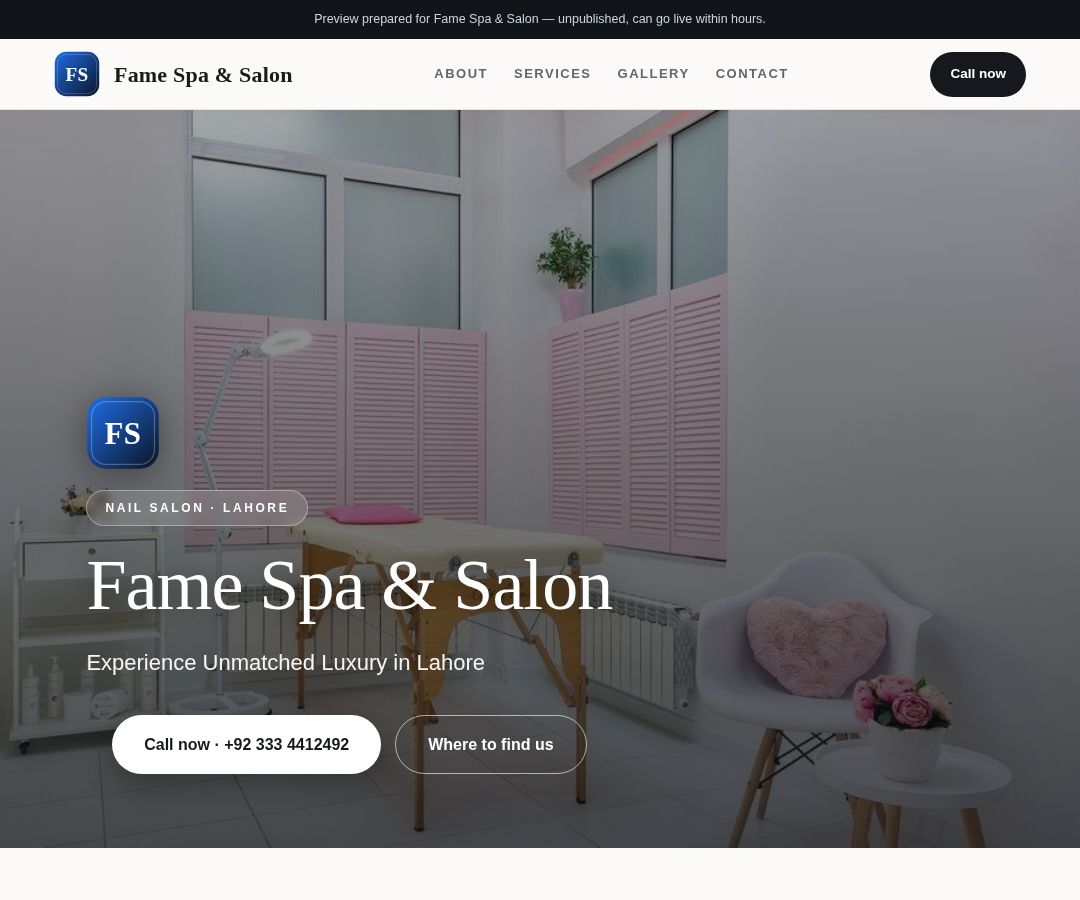 Fame Spa & Salon