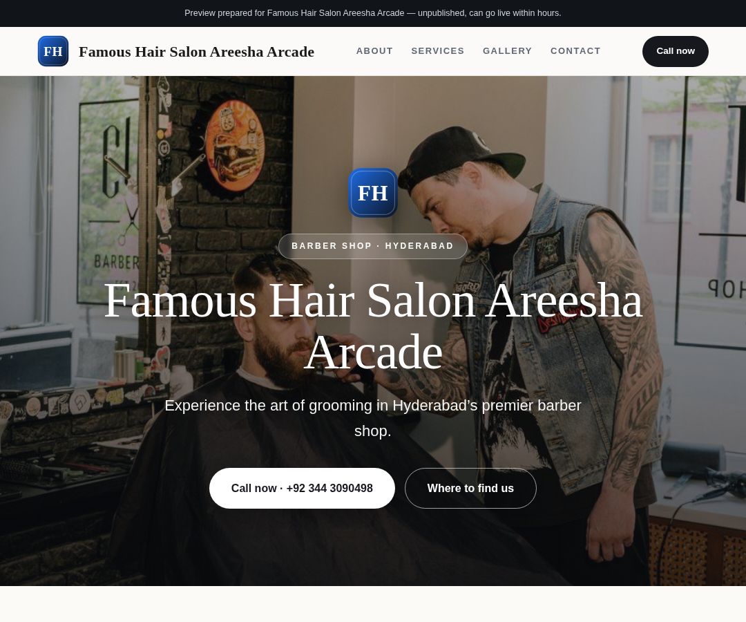 Famous Hair Salon Areesha Arcade