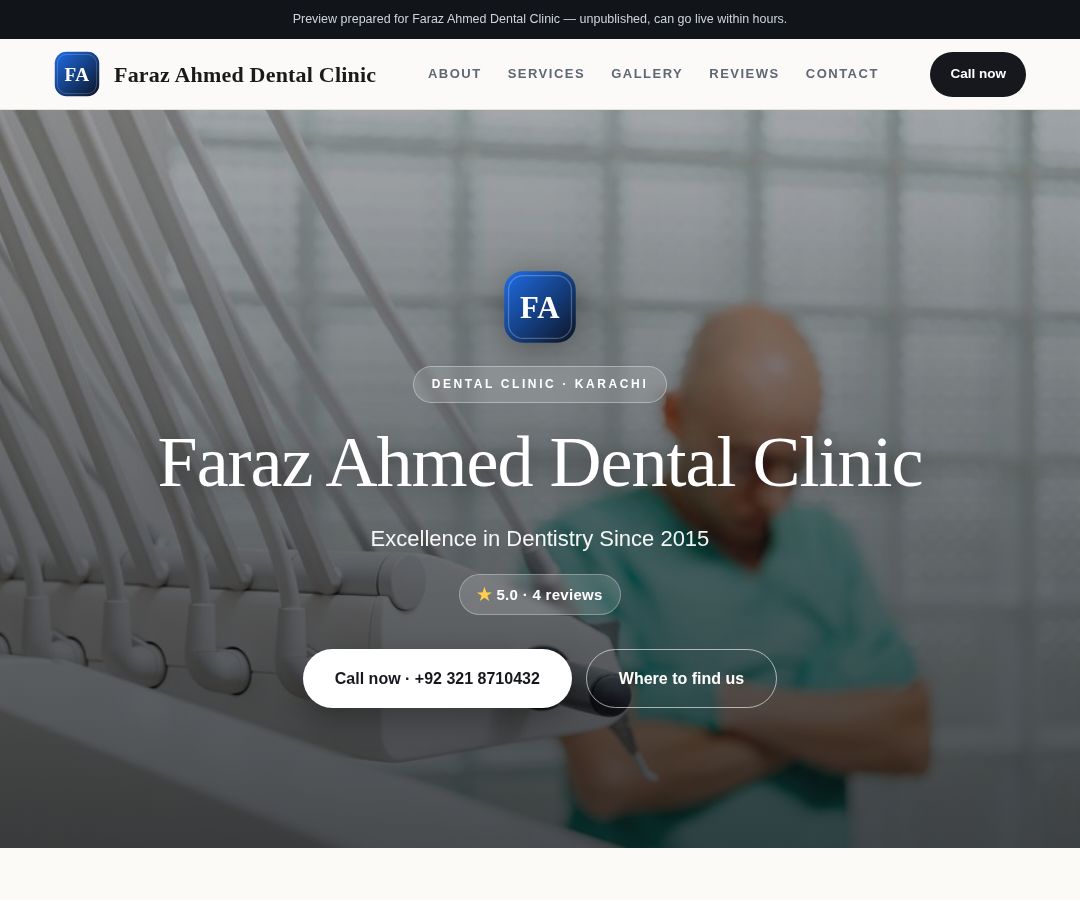 Faraz Ahmed Dental Clinic