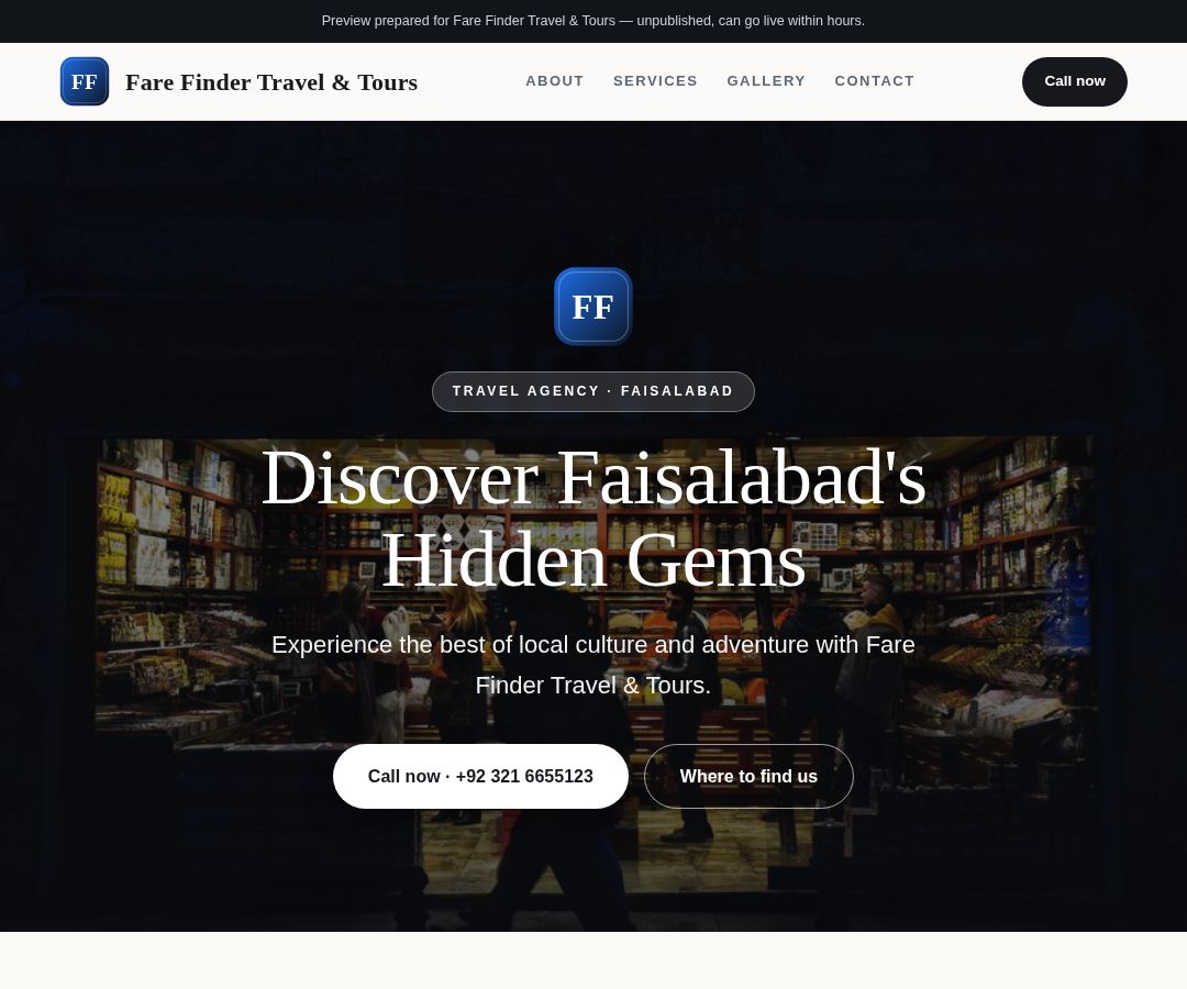 Fare Finder Travel & Tours