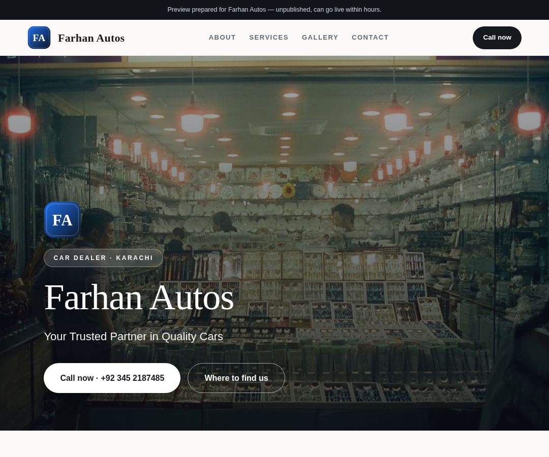Farhan Autos