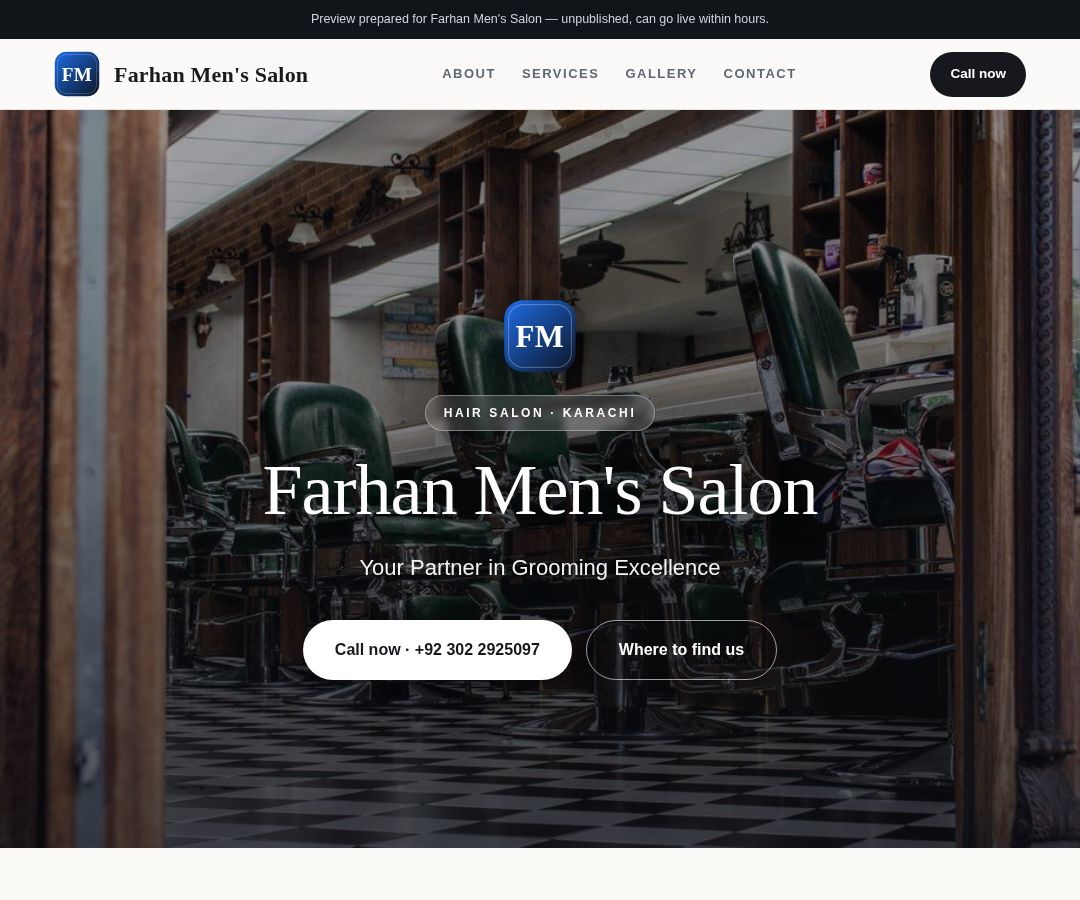 Farhan Men's Salon