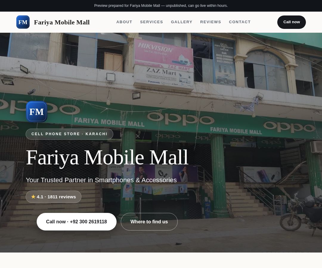 Fariya Mobile Mall