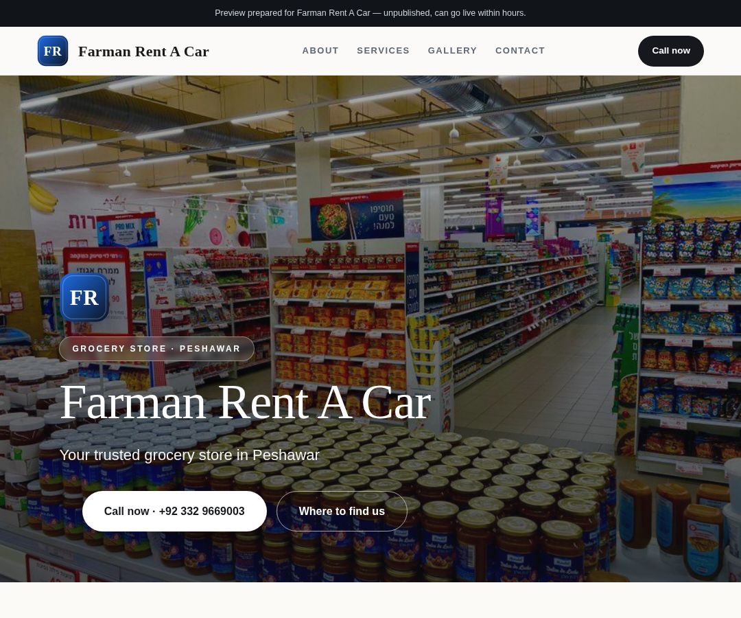 Farman Rent A Car