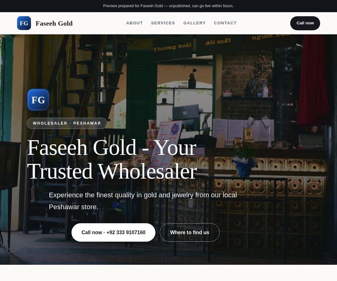 Faseeh Gold