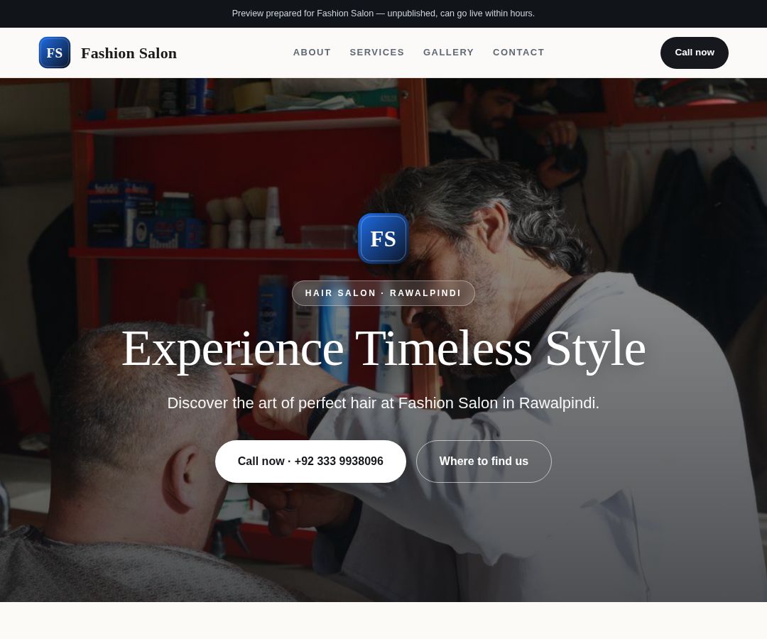 Fashion Salon