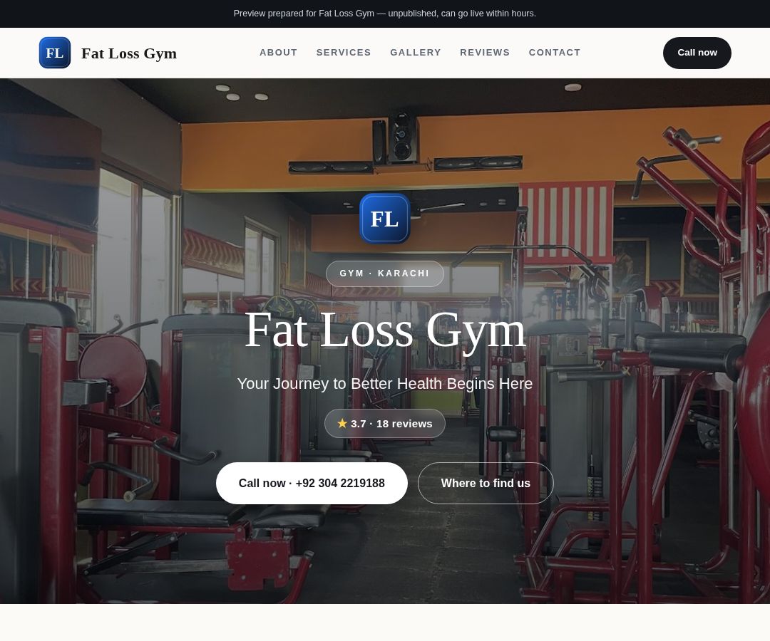 Fat Loss Gym