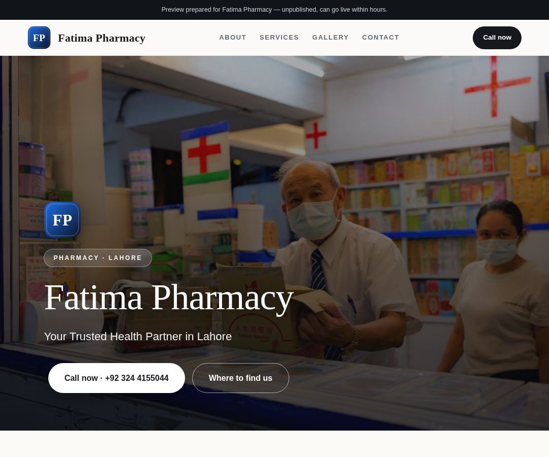 Fatima Pharmacy