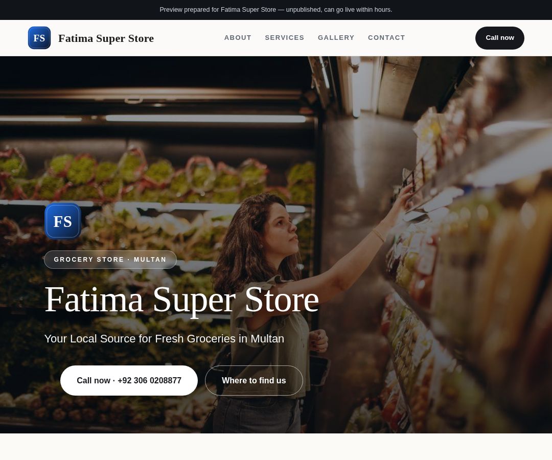 Fatima Super Store