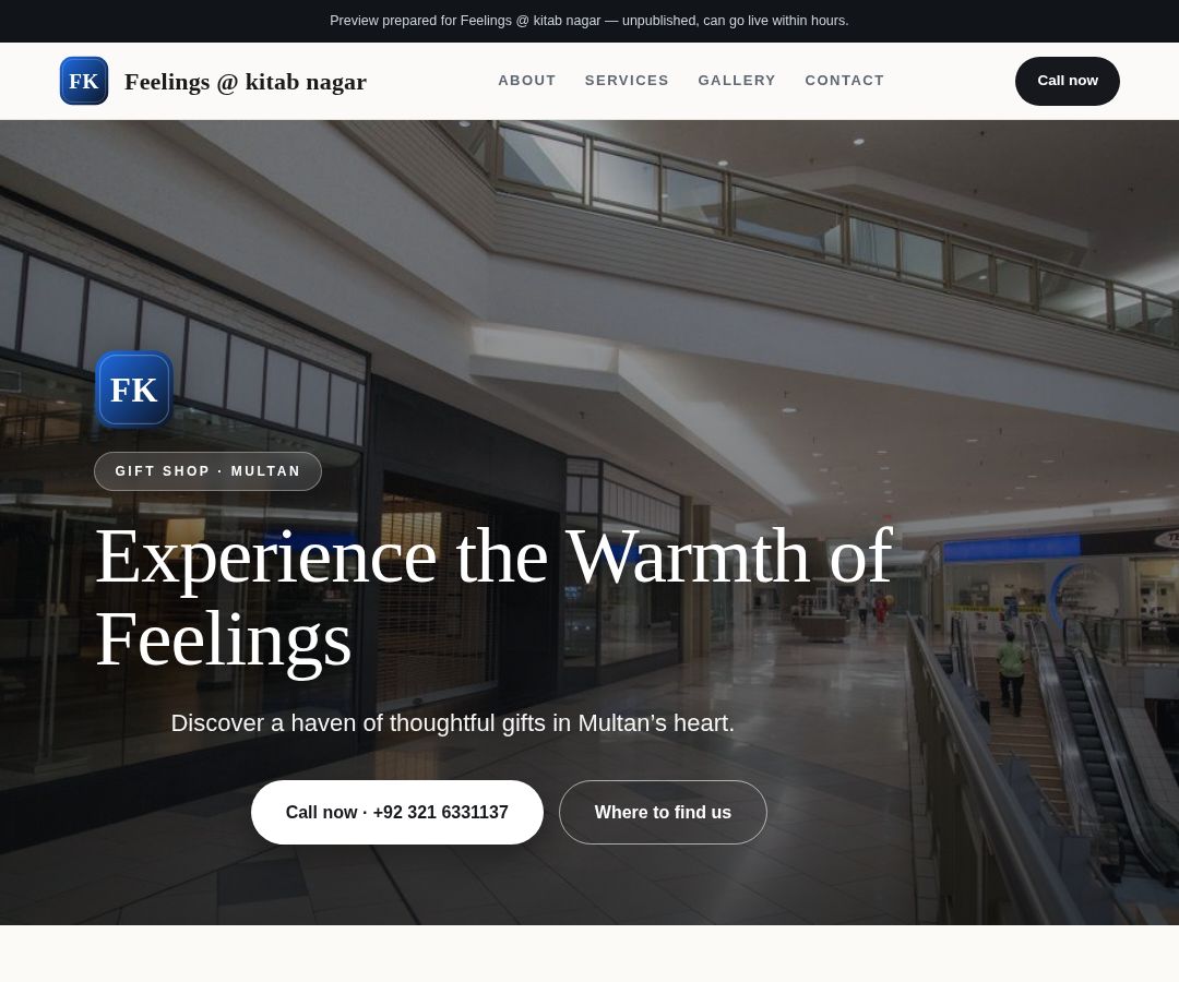 Feelings @ kitab nagar