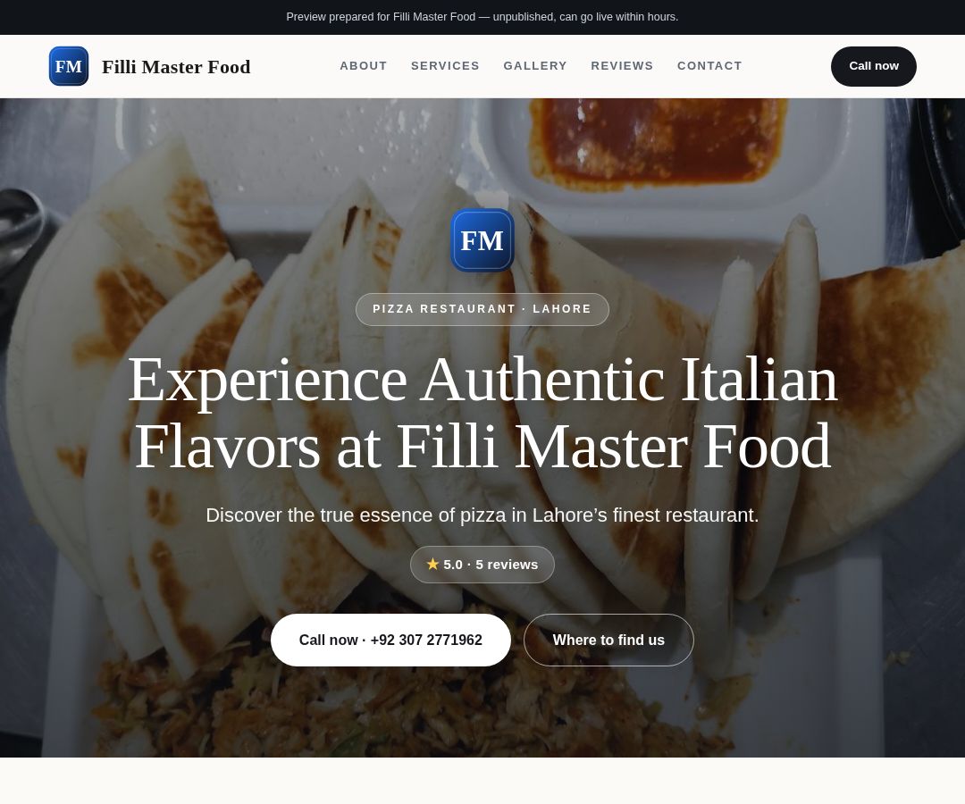 Filli Master Food