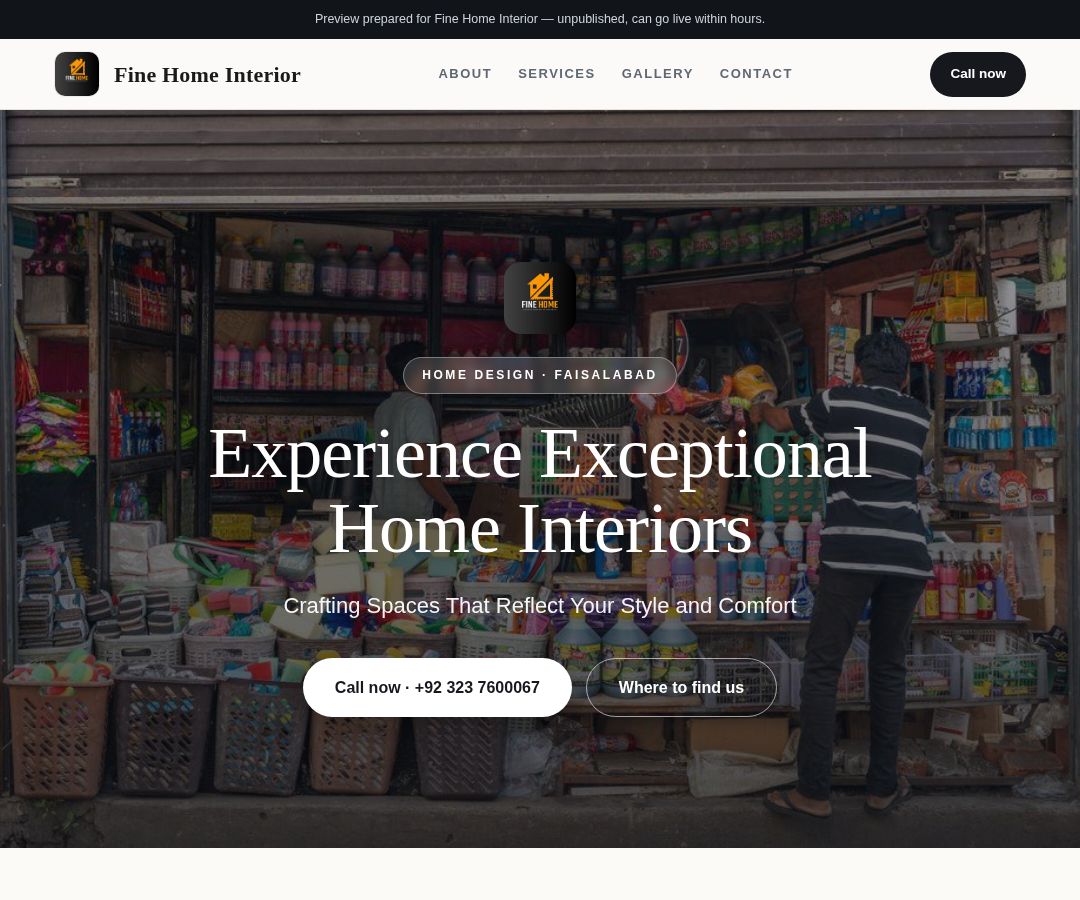 Fine Home Interior