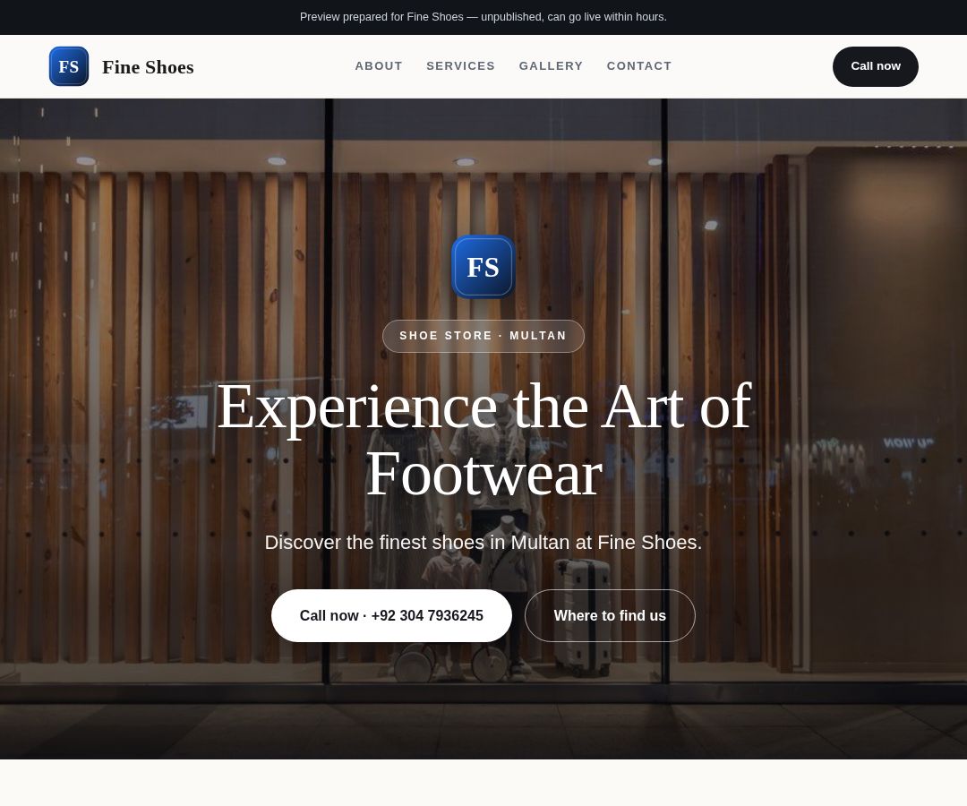 Fine Shoes